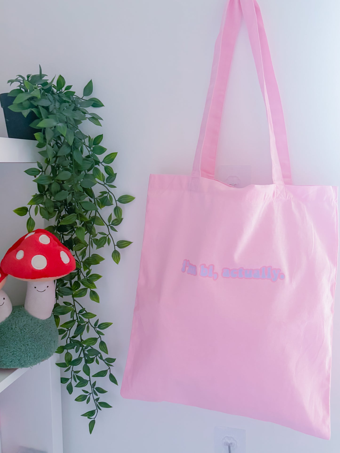 I’m bi, actually. Tote bag