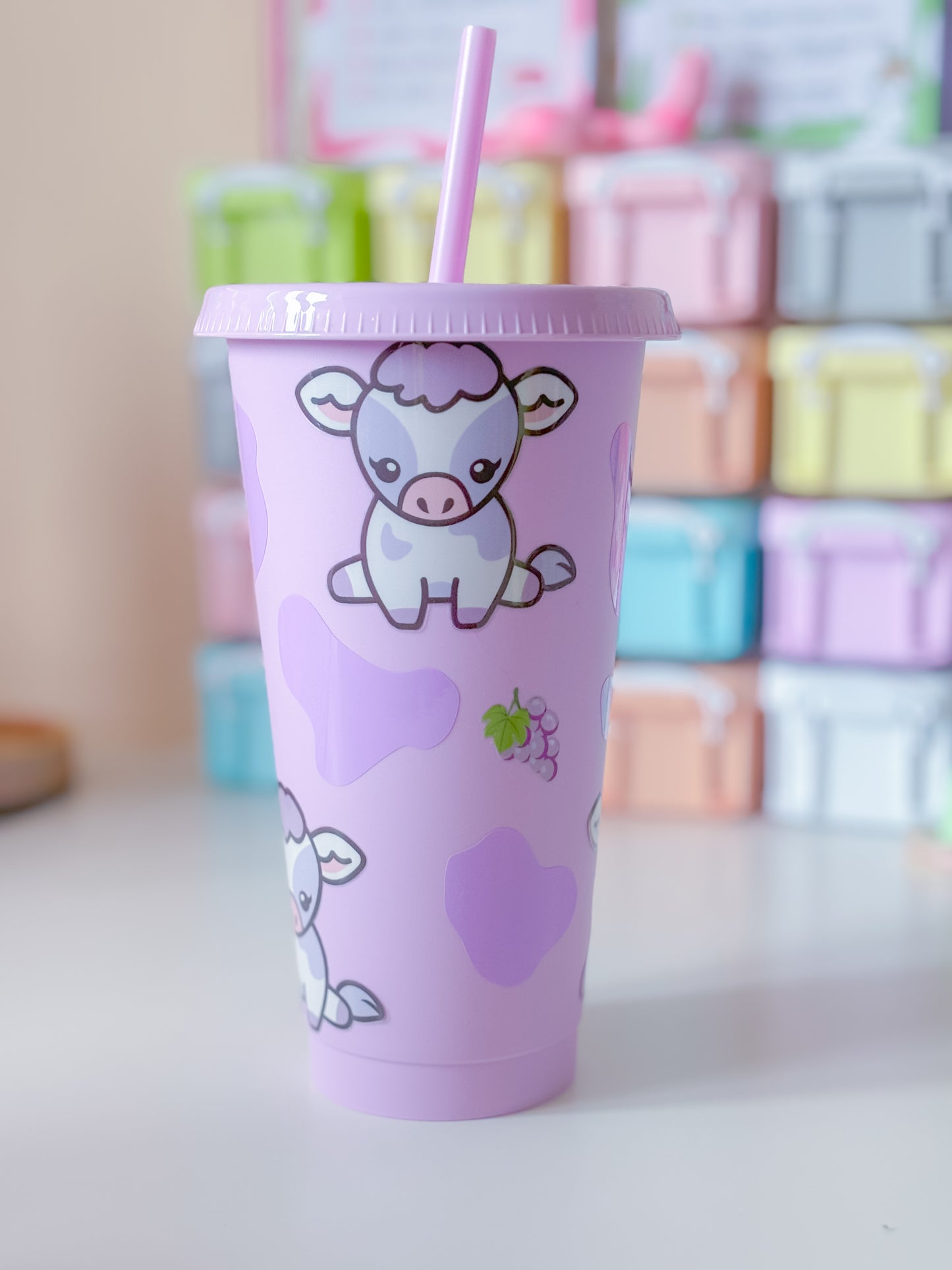 Fruit cow cold cup