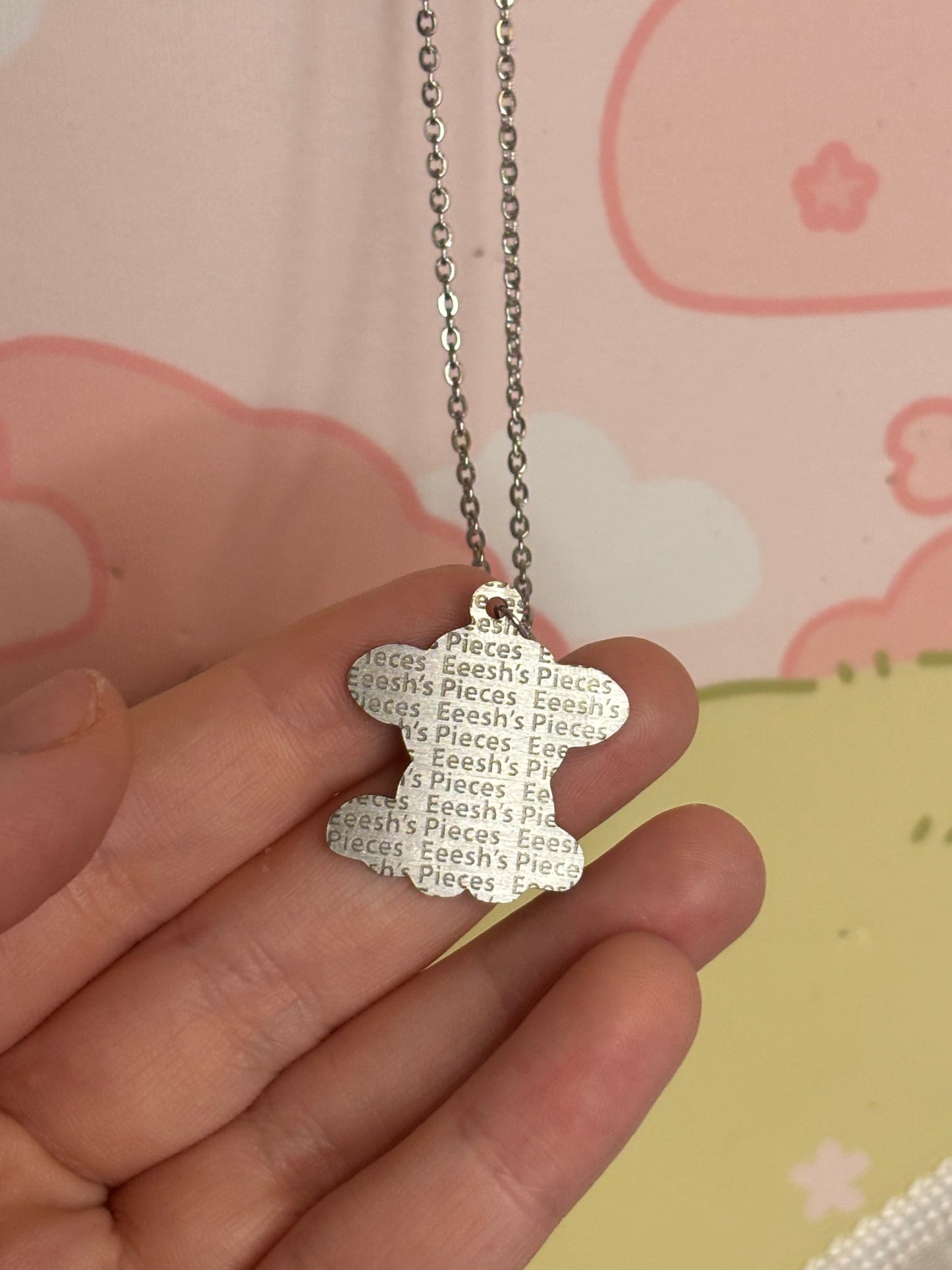 Stainless steel cow necklace