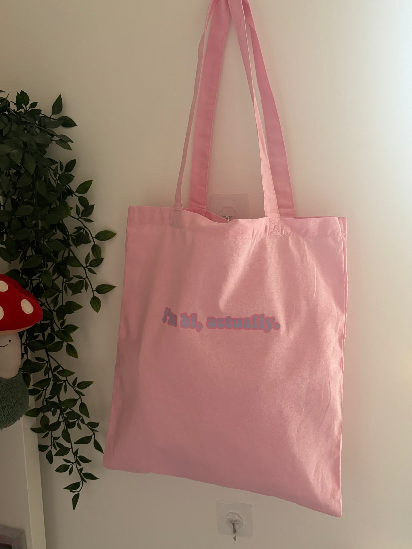 I’m bi, actually. Tote bag