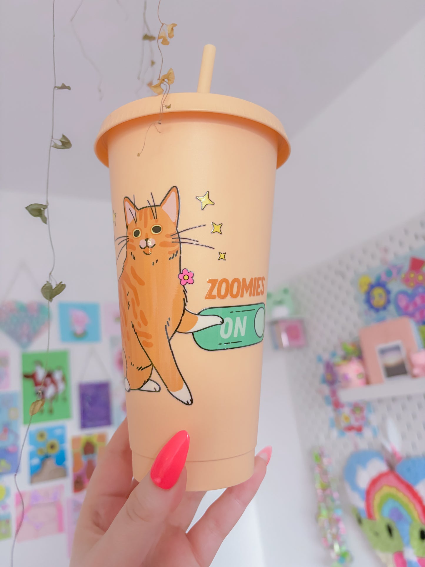 Kitty zoomies cold cup 710ml