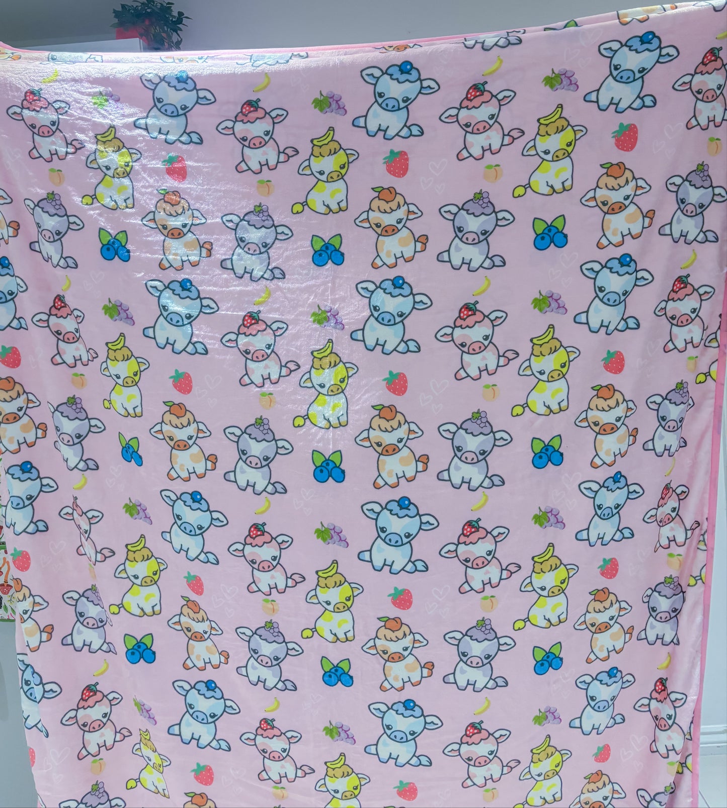 Fruit cow blanket