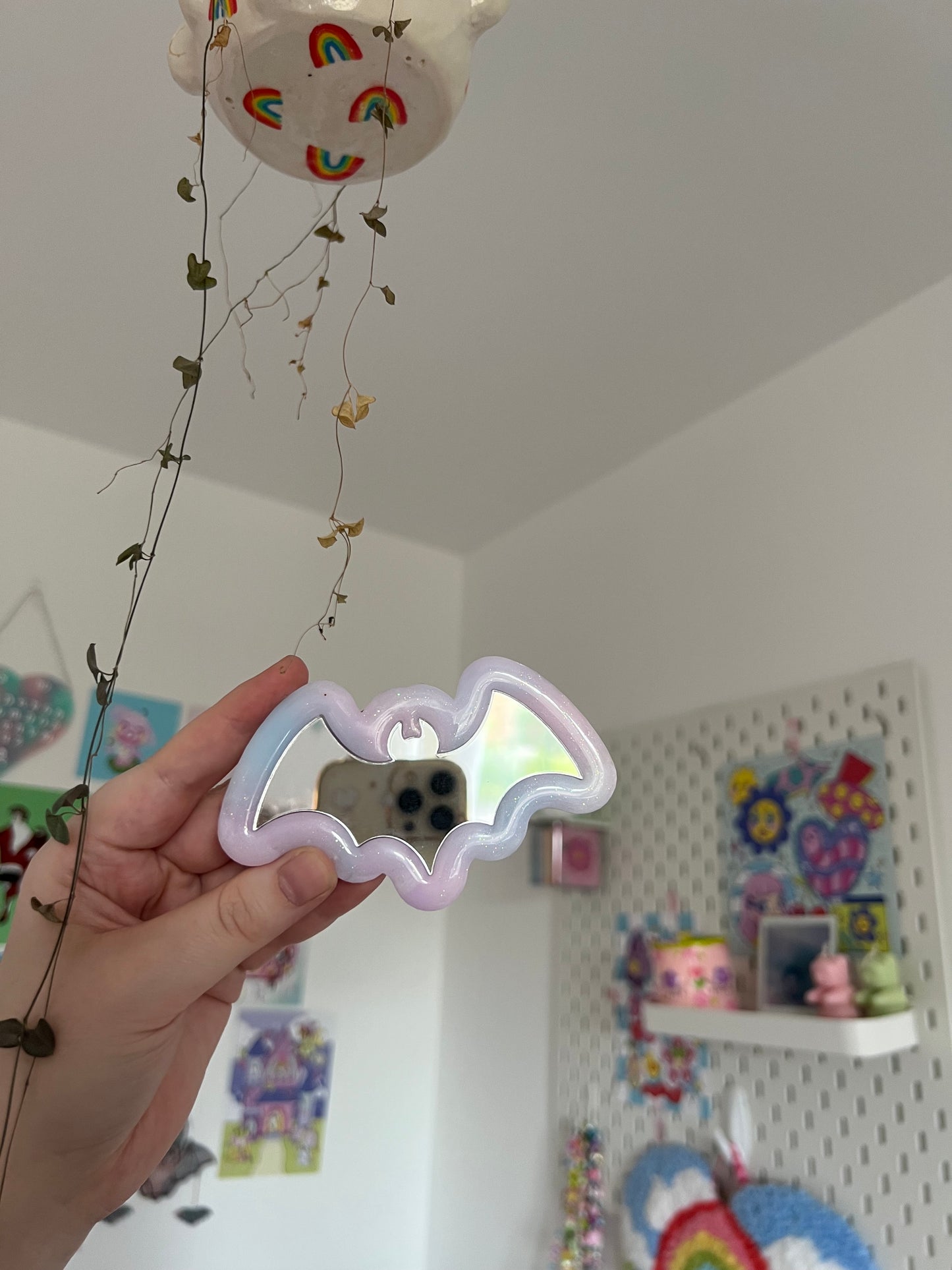 Compact bat mirror