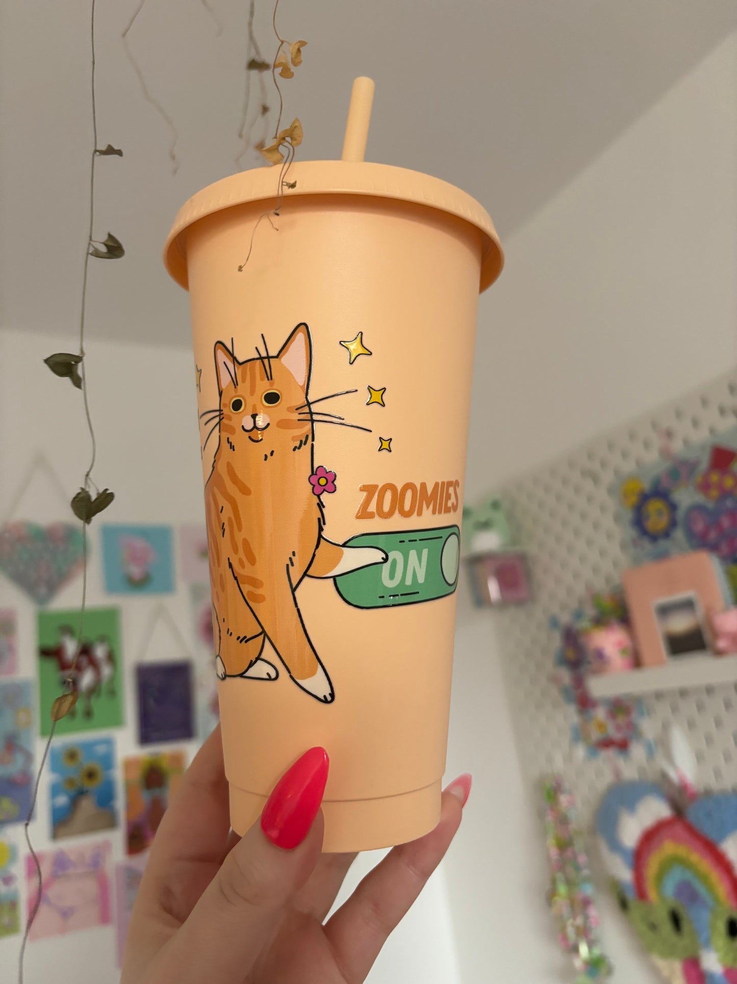 Kitty zoomies cold cup 710ml
