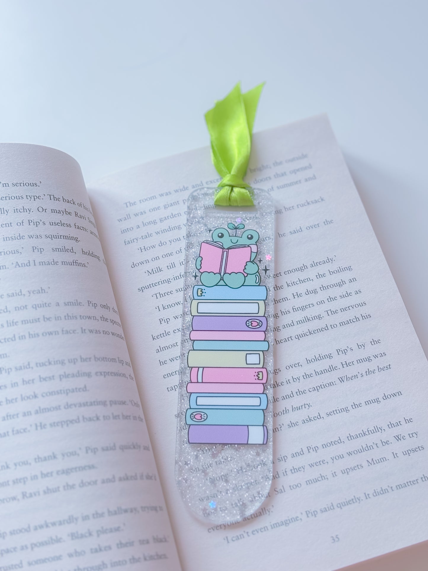 Froggie bookmark