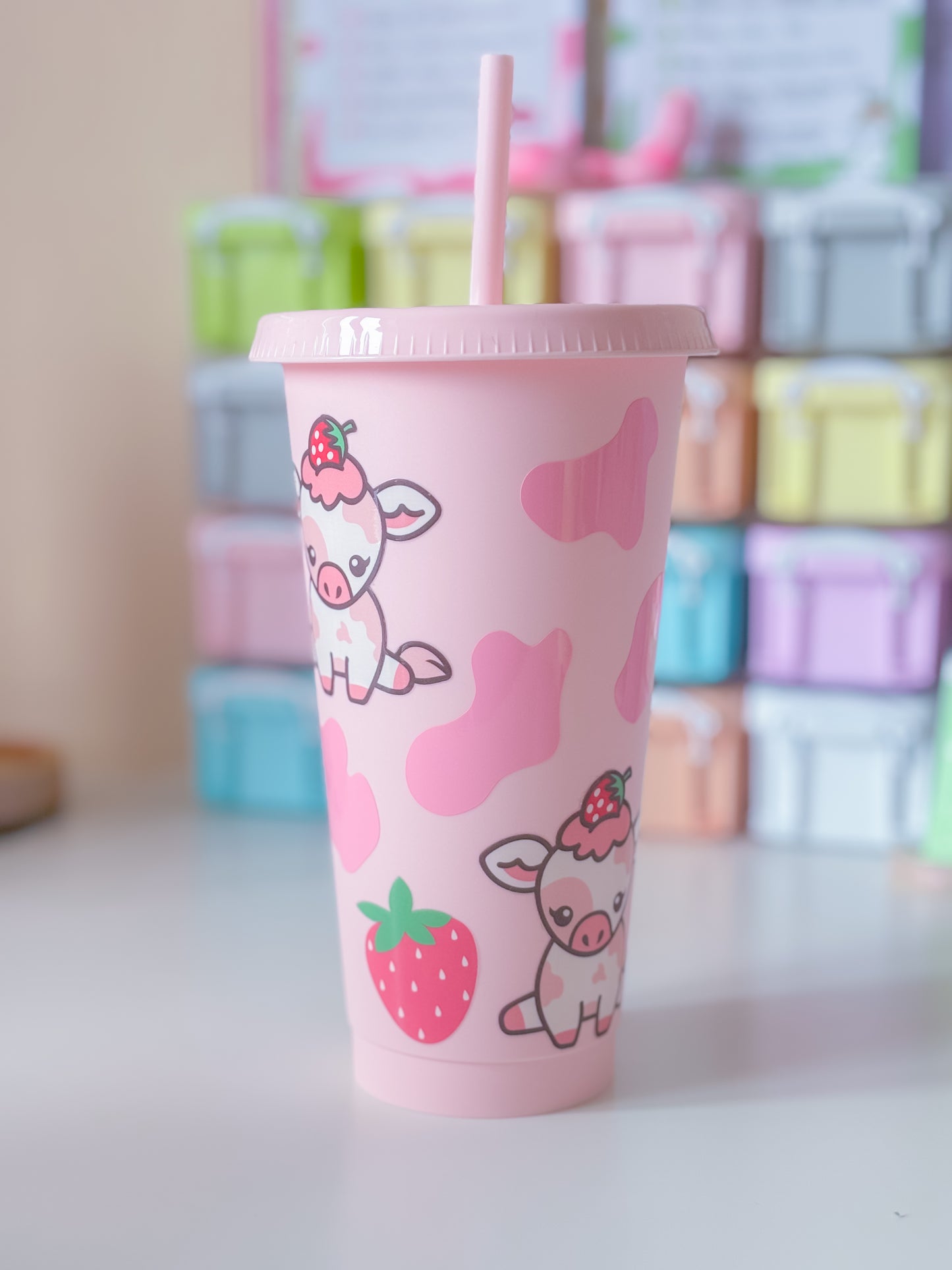 Fruit cow cold cup