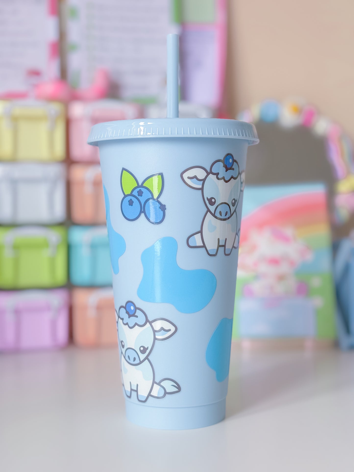 Fruit cow cold cup