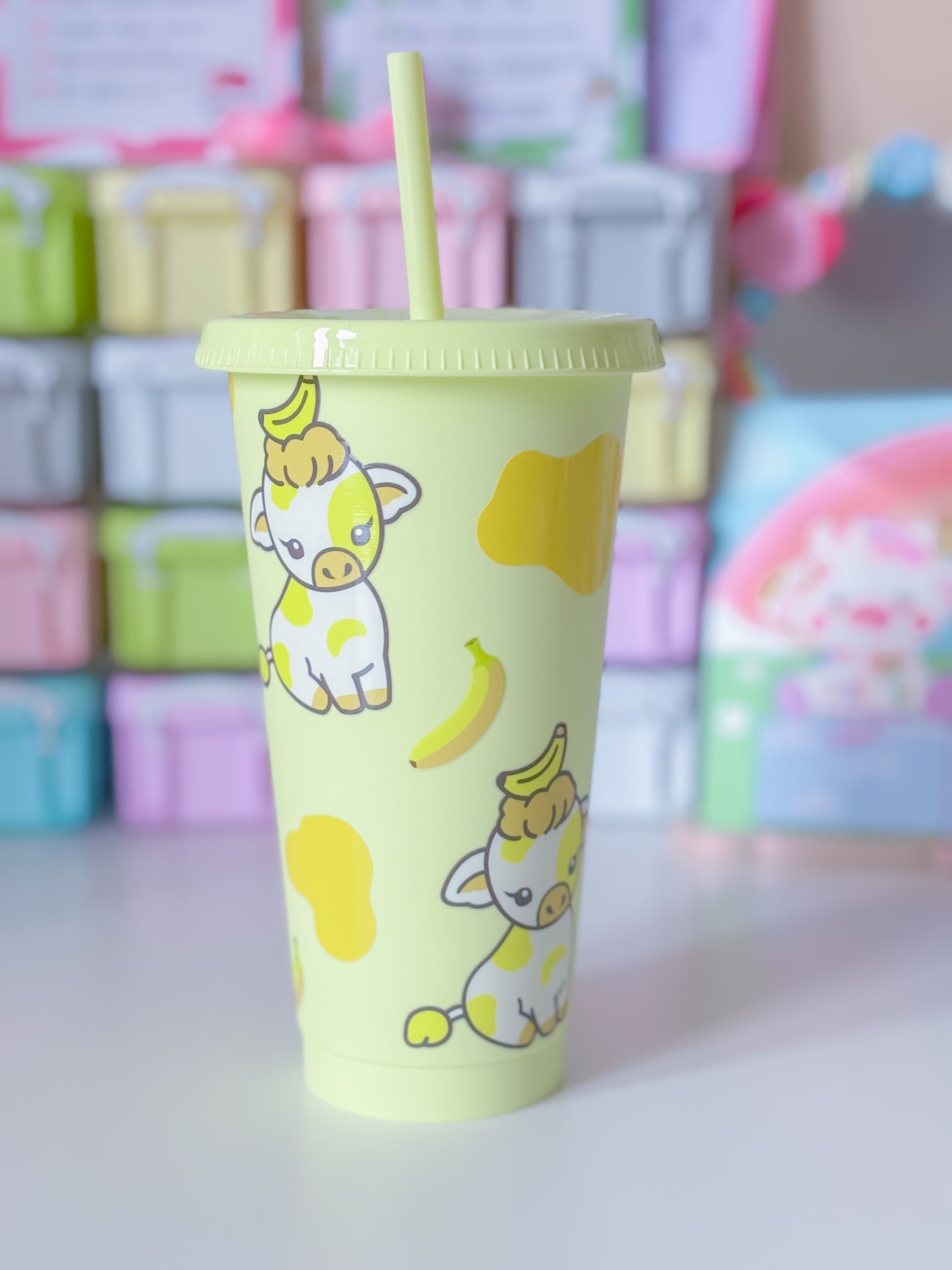 Fruit cow cold cup