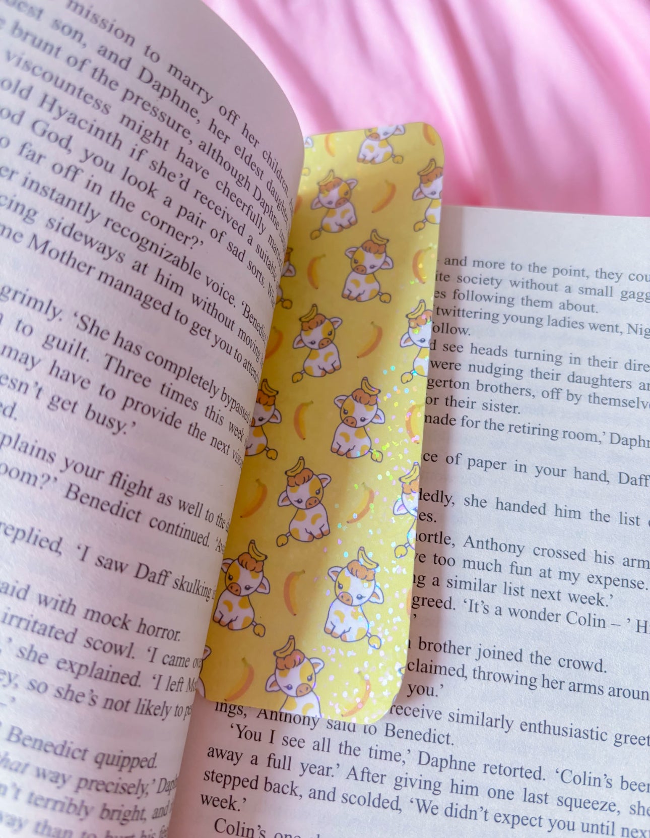 Fruit cows bookmark