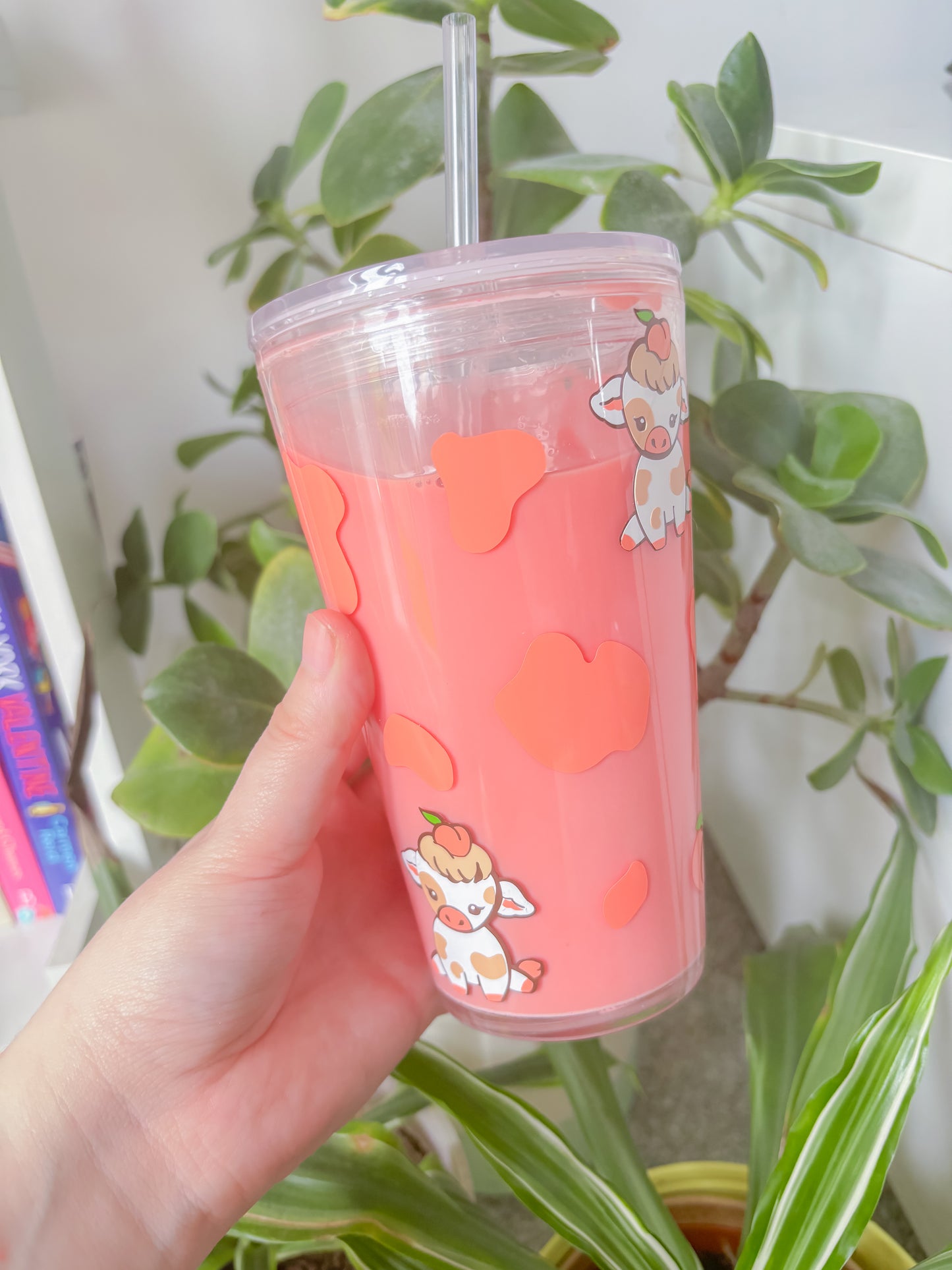Small fruit cow tumbler
