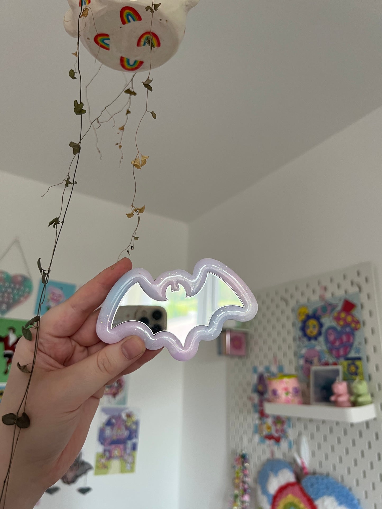 Compact bat mirror
