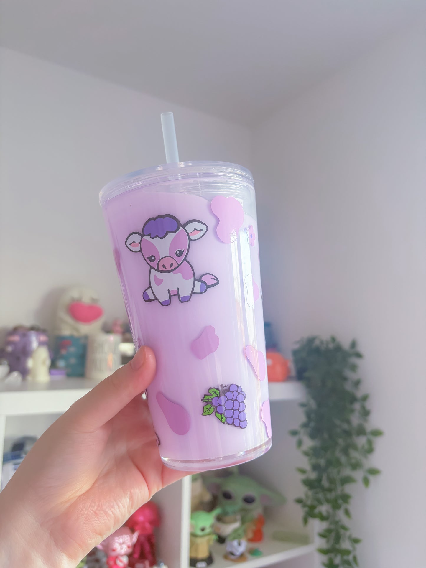 Small fruit cow tumbler