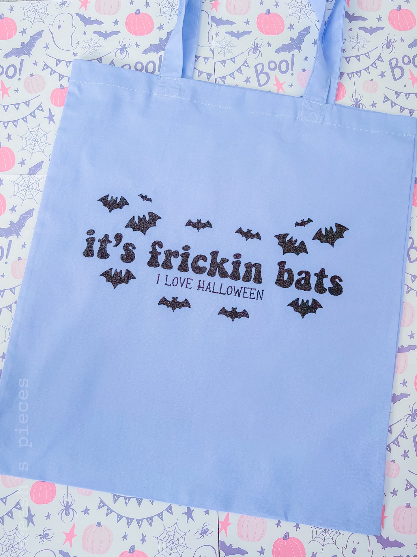 It’s frickin bats tote bag