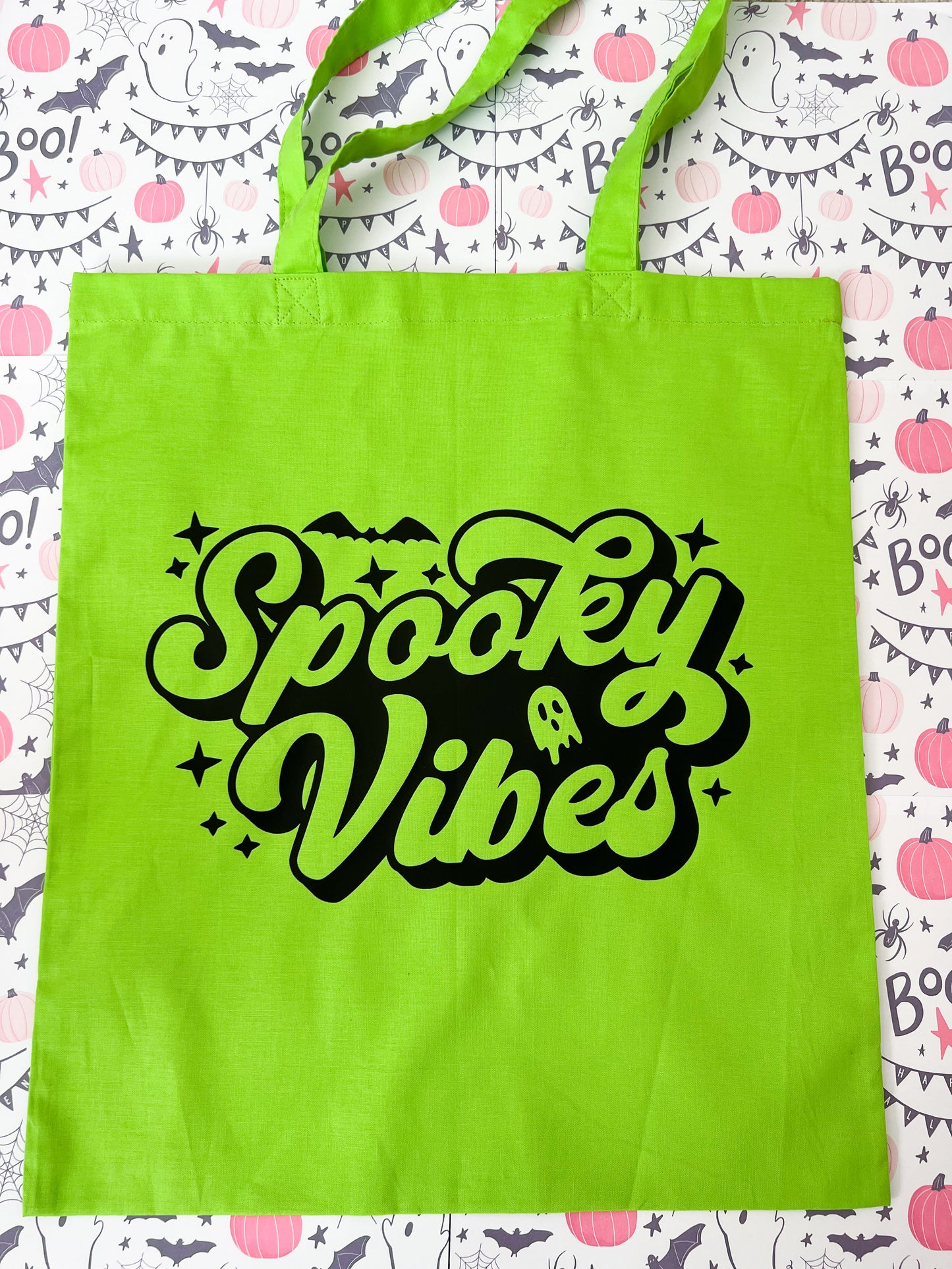Spooky vibes tote bag