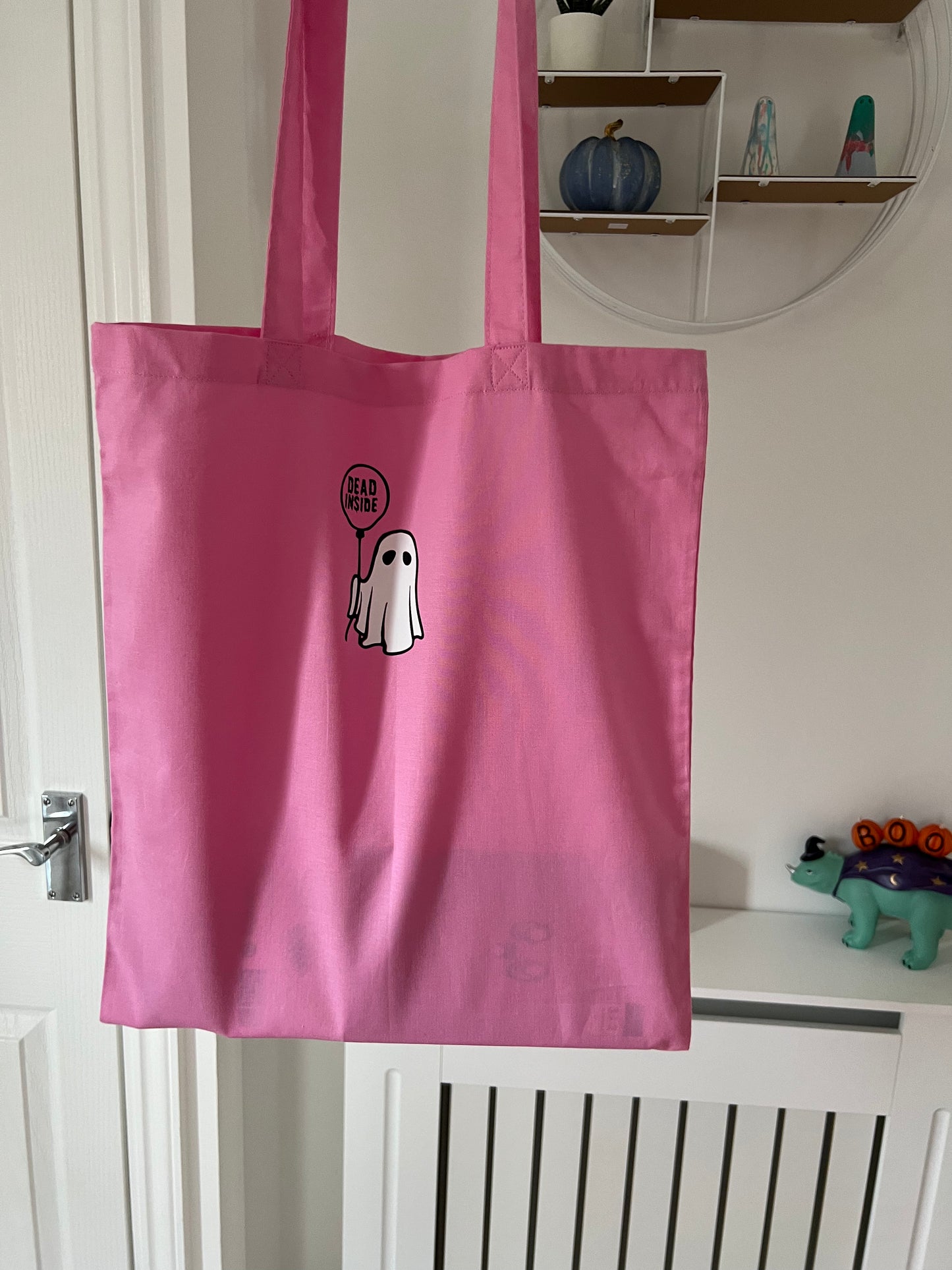 Dead inside ghost tote bag