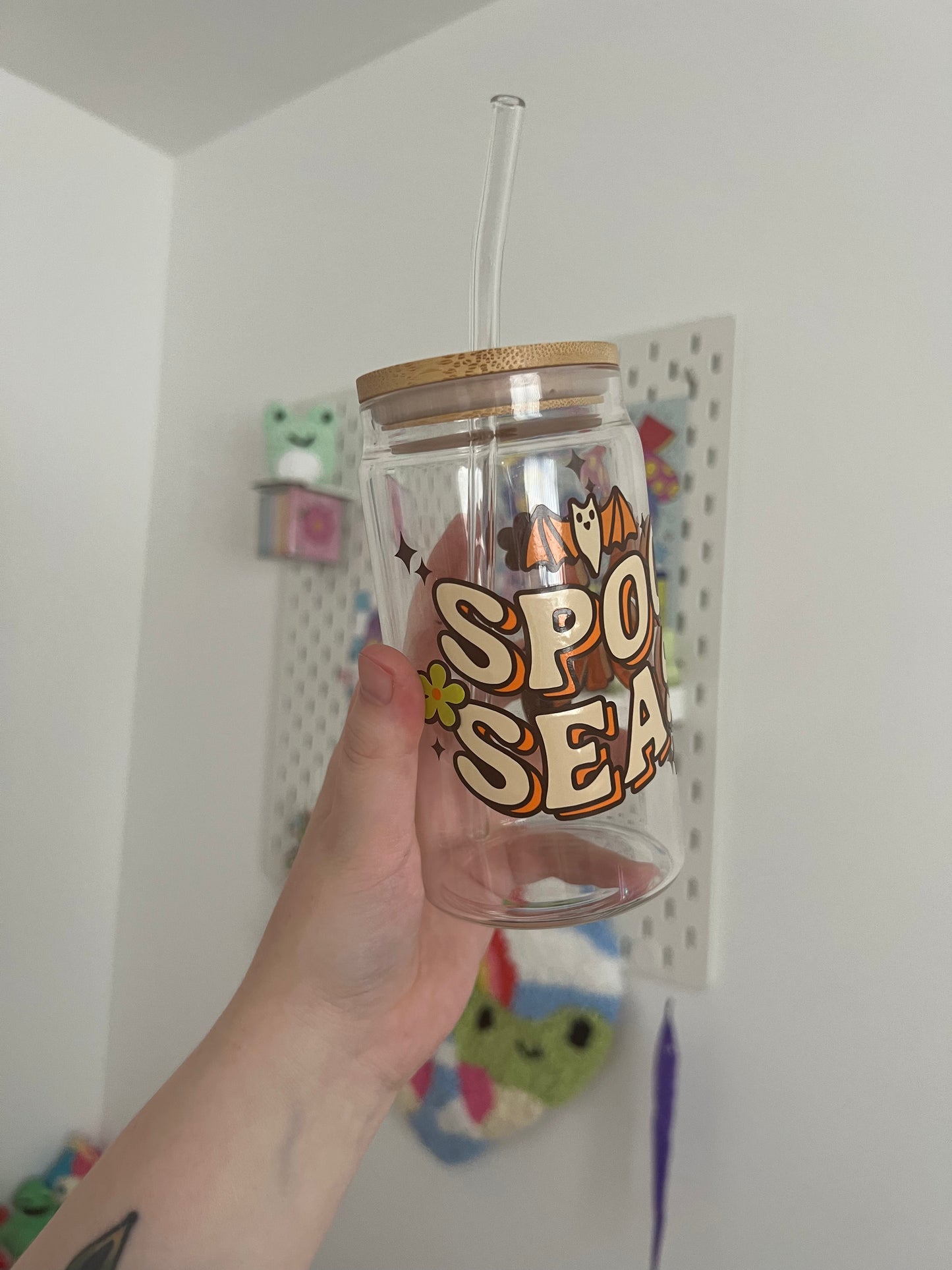 Spooky season Libbey glass