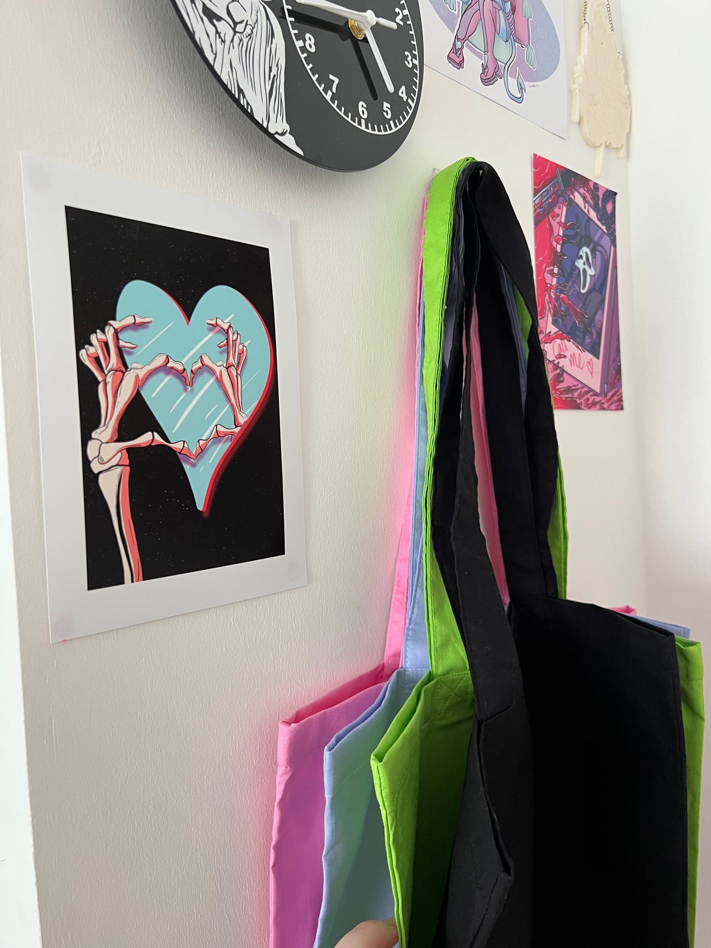 Spooky vibes tote bag