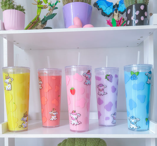 Fruit cow tumbler