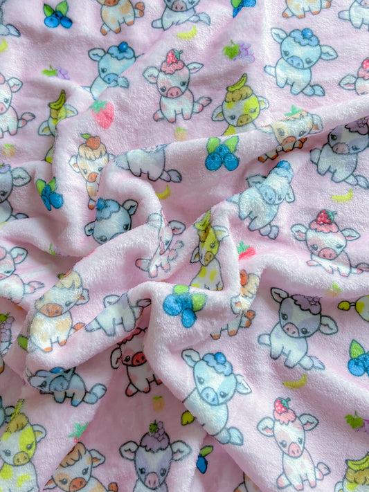 Fruit cow blanket