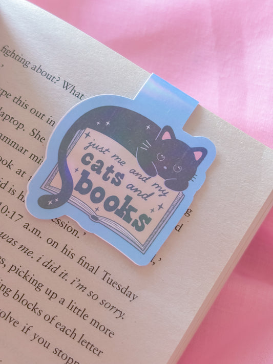 Cats n books bookmark