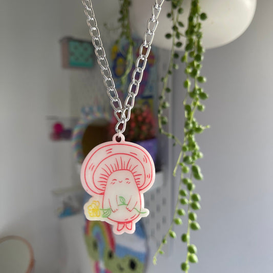 Mushie chain necklace