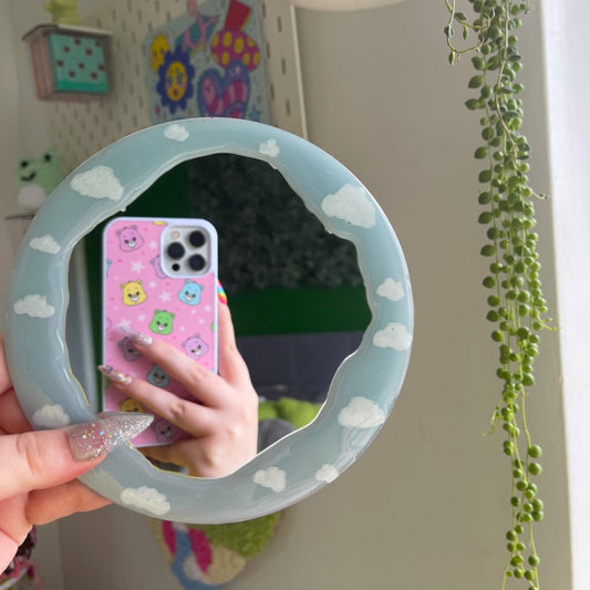 Resin cloud mirror