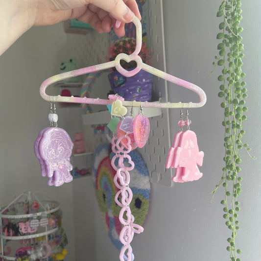 Jewellery holder miniature hanger