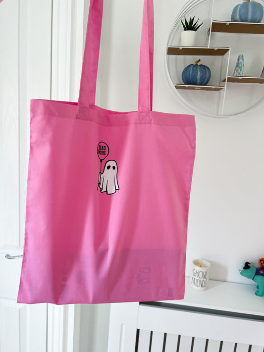 Dead inside ghost tote bag