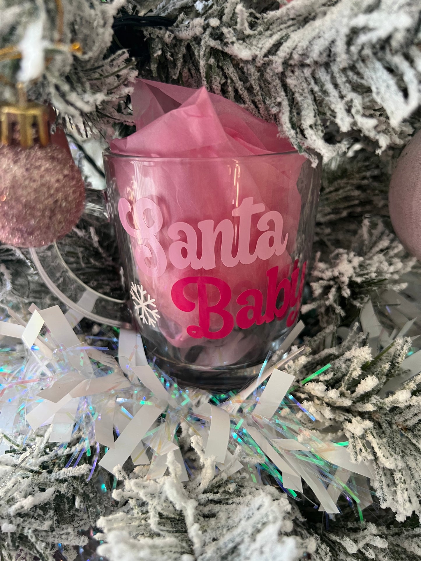 Santa baby mug